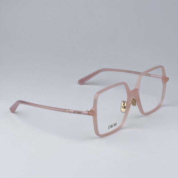 Dior MINI CD O S7F 4000  Women BRAND NEW Eyeglasses Pink Square - Picture 5 of 10